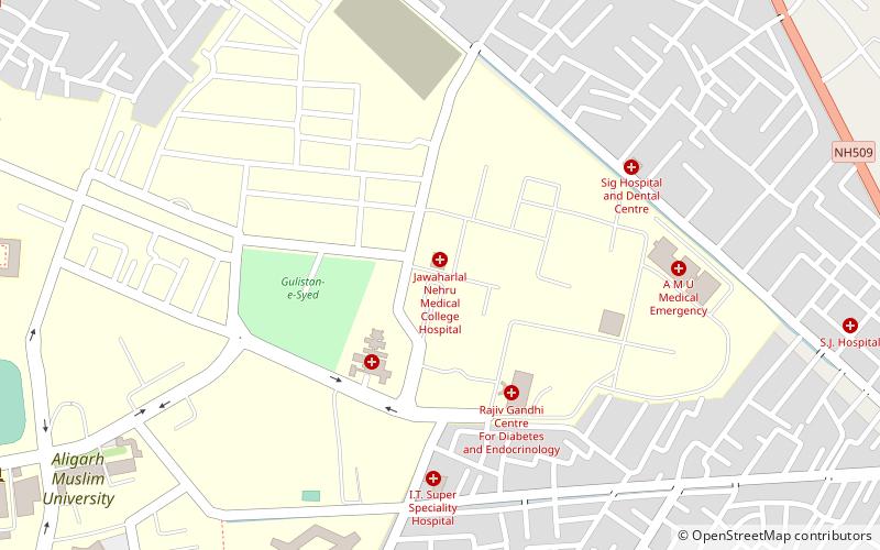 Jawaharlal Nehru Medical College location map