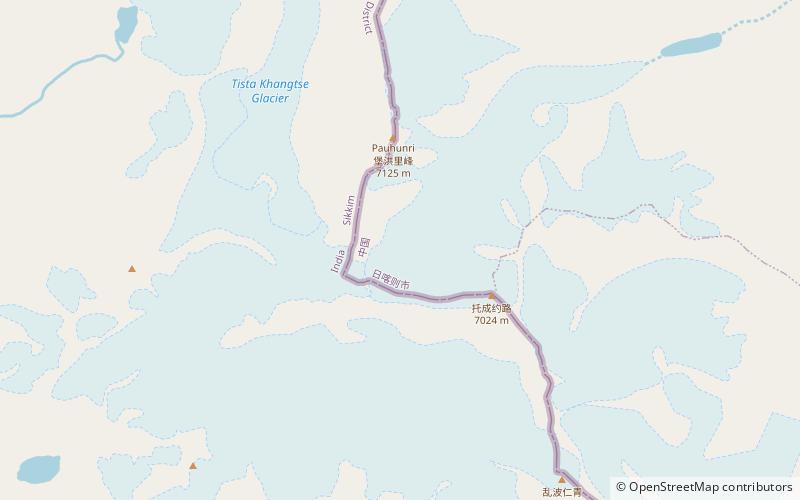 paohanli peak location map