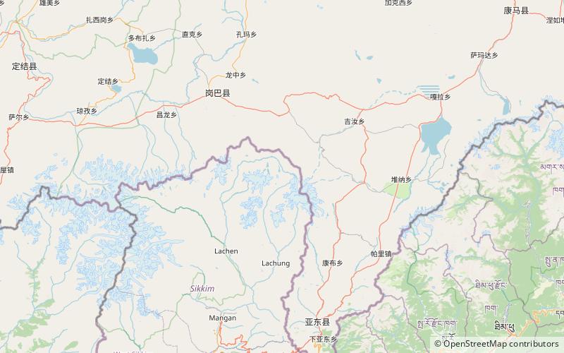 dongkha la location map