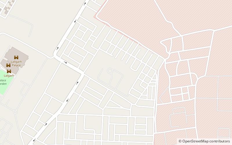 Karni Bhawan Palace location map