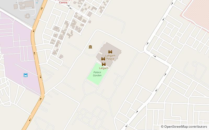 Laxmi Niwas Palace location map