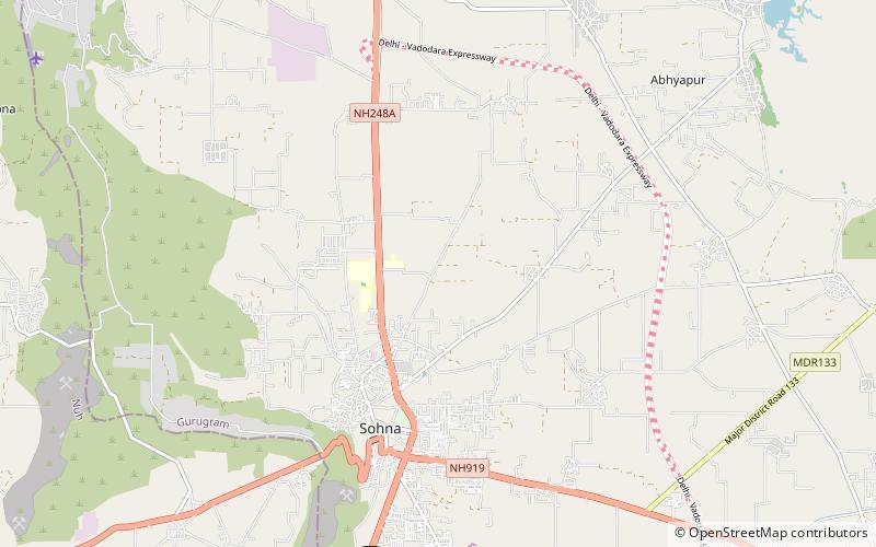 Sohna location map