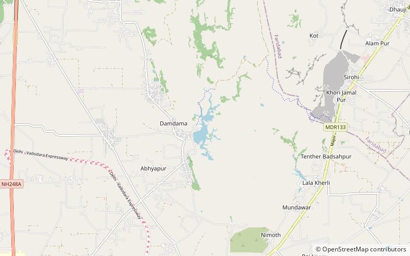 dum duma lake location map