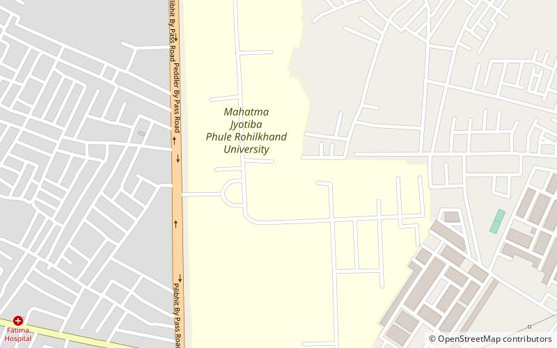 M. J. P. Rohilkhand University location map