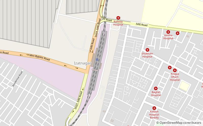 Izzatnagar location map