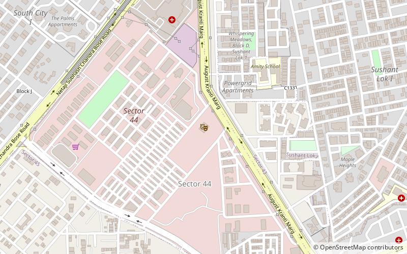 epicenter gurgaon location map