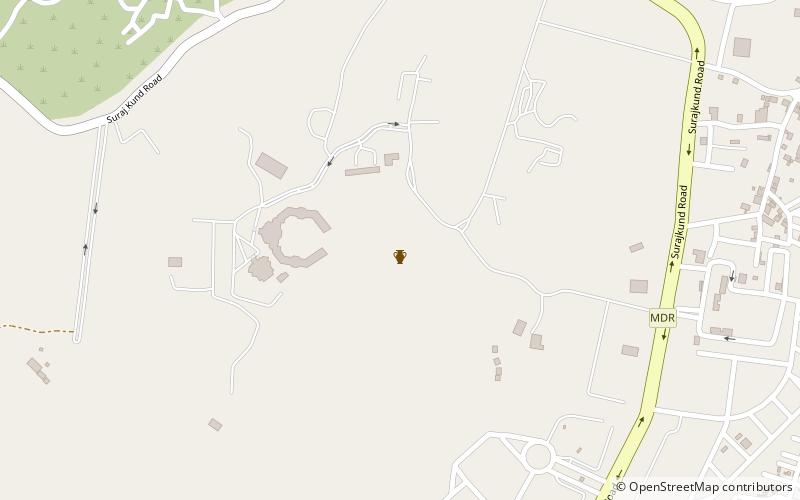 surajkund faridabad location map