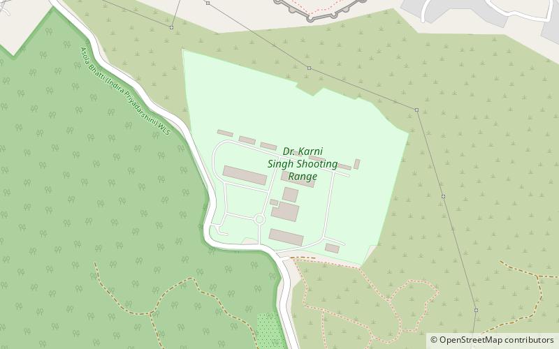 dr karni singh shooting range new delhi location map
