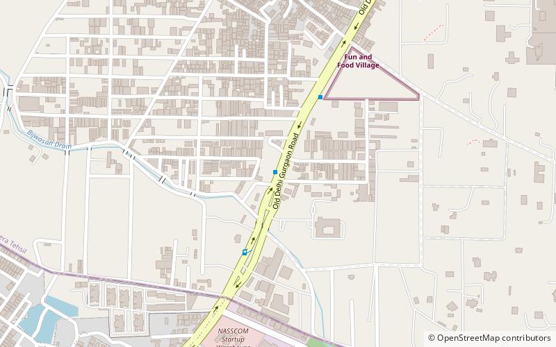 kapasheda border nueva delhi location map
