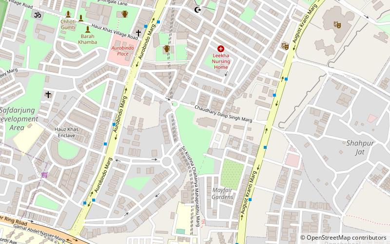 Chor Minar location map