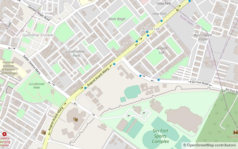 Kamala Nehru College location map