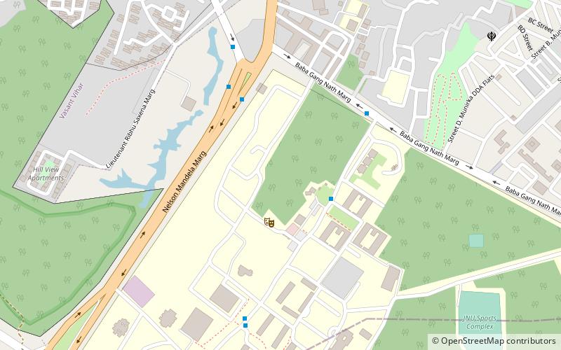 munirka neu delhi location map
