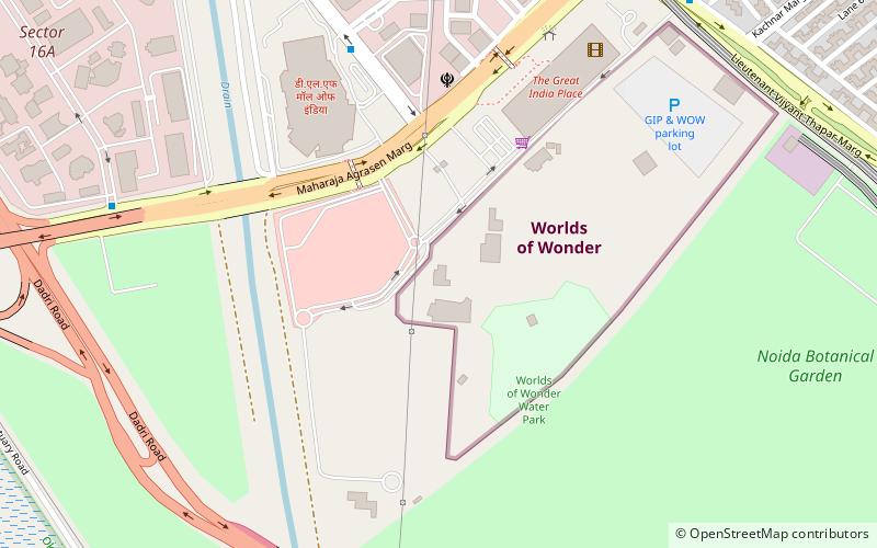 Worlds of Wonder location map