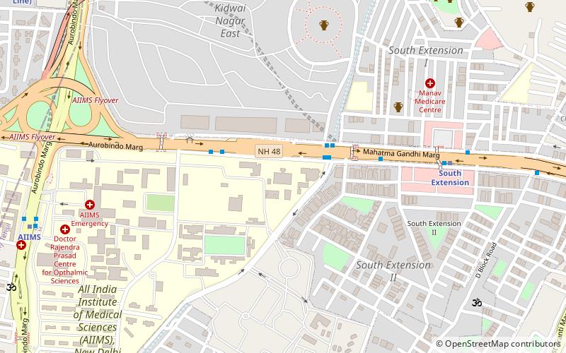 biblioteca medica nacional de la india nueva delhi location map