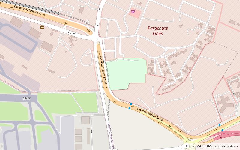 palam a stadium neu delhi location map