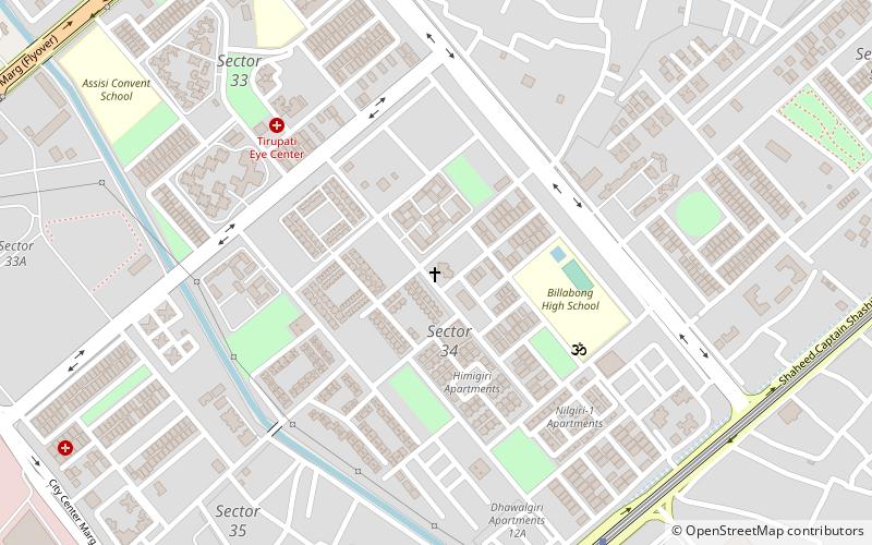 st marys church noida location map