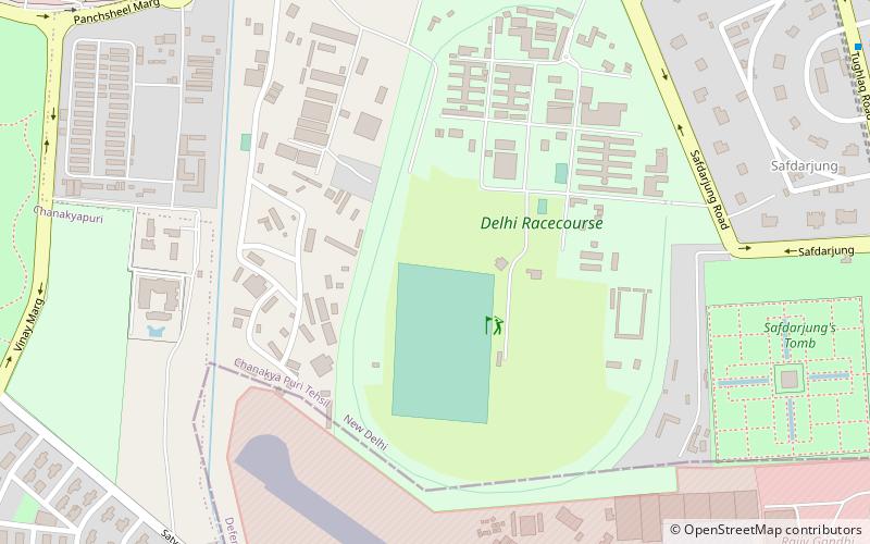 ashram chowk nueva delhi location map