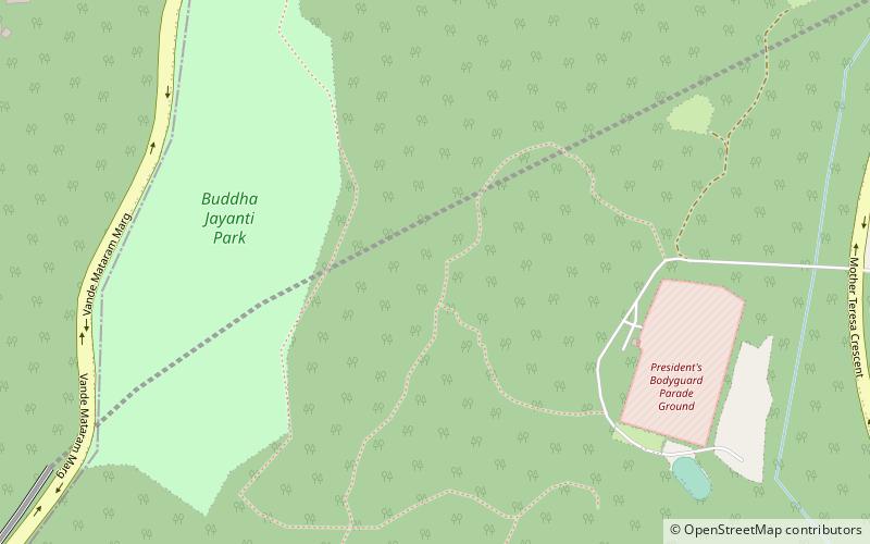 Buddha Jayanti Park location map