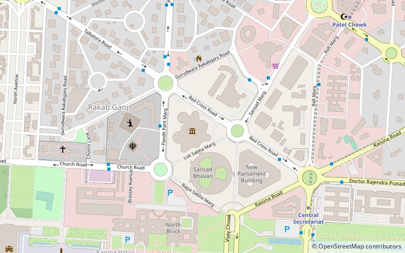 Parliament Museum location map