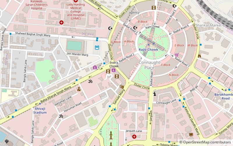 madame tussauds delhi nowe delhi location map