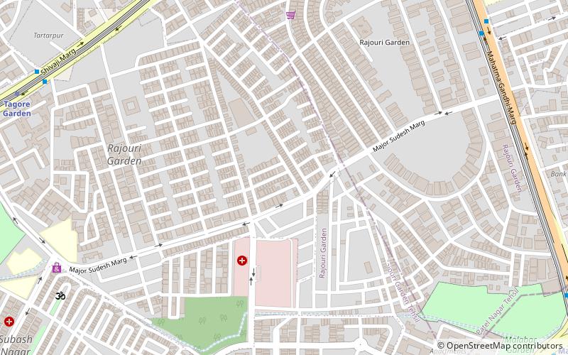 Rajouri Garden location map