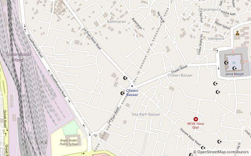 masjid mubarak begum nowe delhi location map
