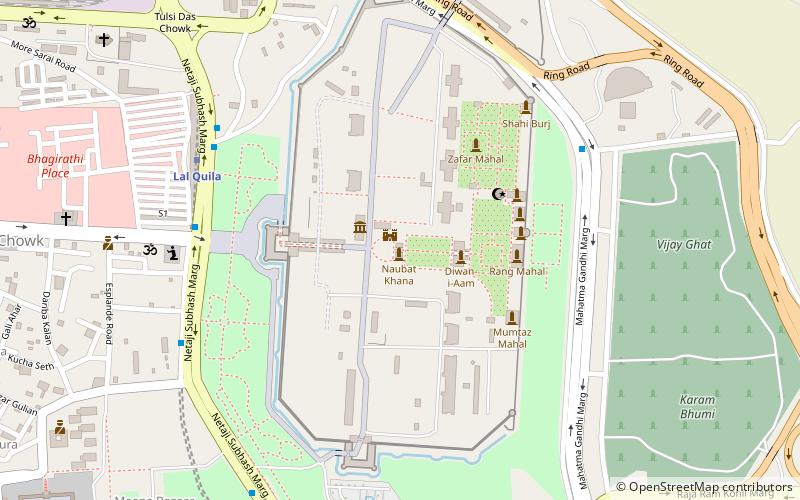 Naubat Khana location map