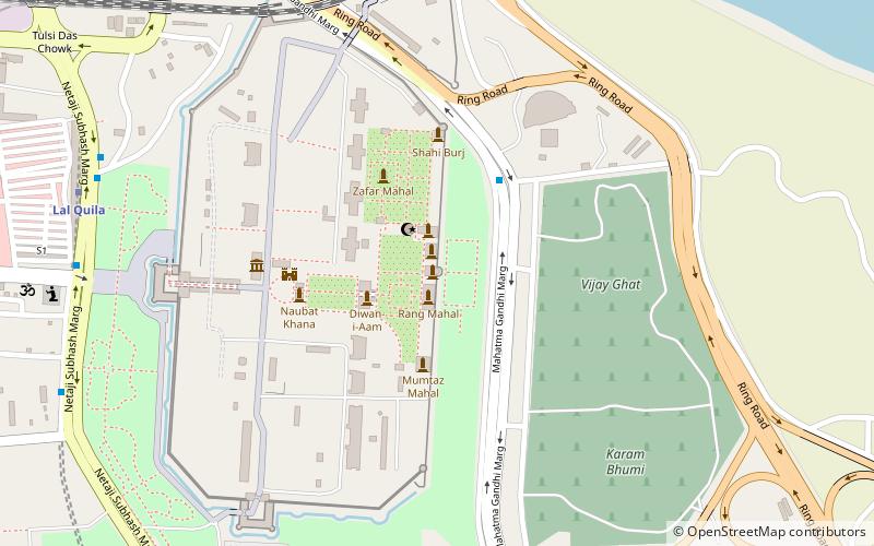 Muthamman Burj location map