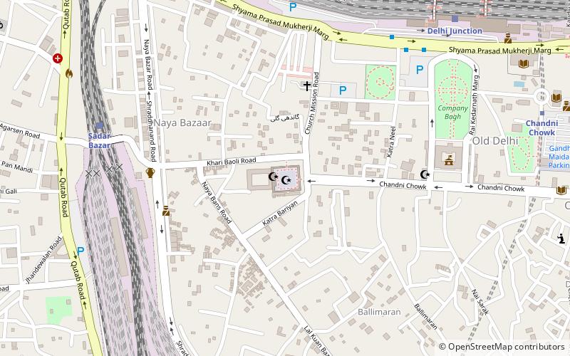 Fatehpuri Mosque location map