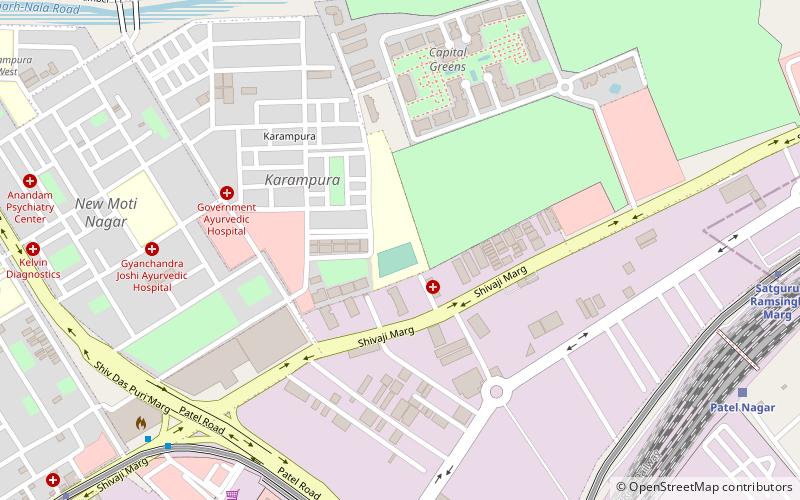 deen dayal upadhyaya college nowe delhi location map