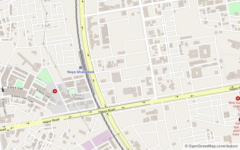 Gaur Central Mall location map