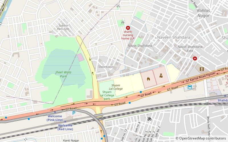 naveen shahdara nueva delhi location map