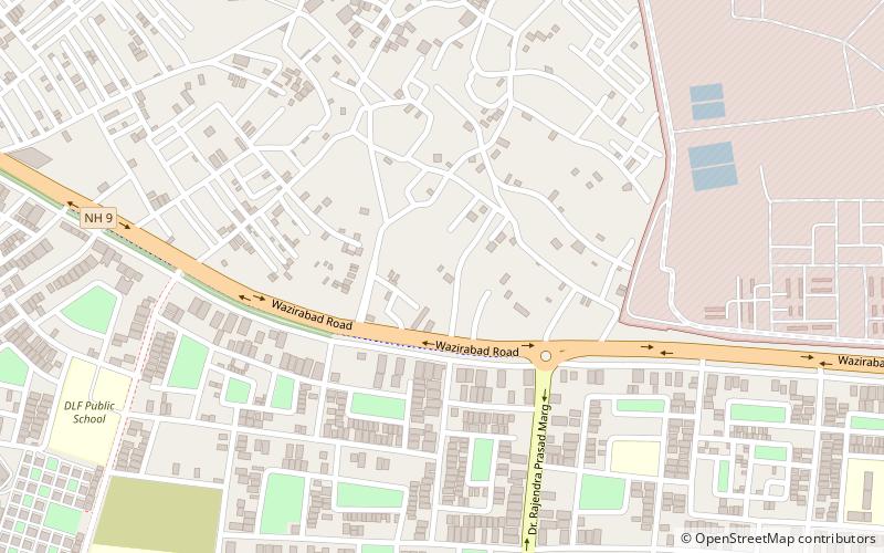 shalimar garden ghaziabad location map