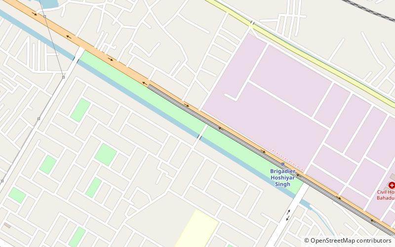 Bahadurgarh location map