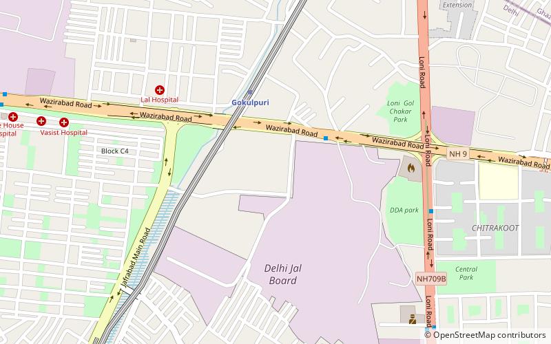 Bhim Rao Ambedkar College location map
