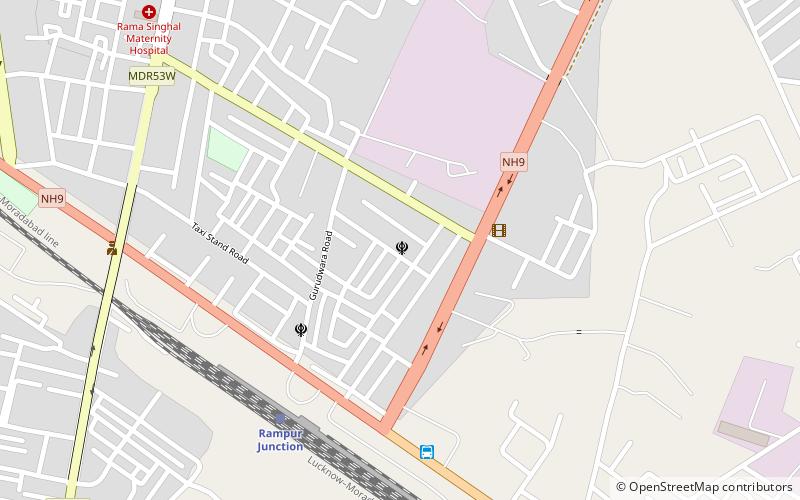 Gurudwara Sant Bhai Jee Baba - Rampur location map