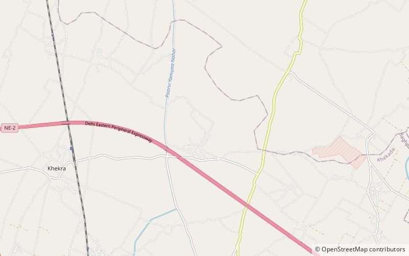 Trilok Teerth Dham location map