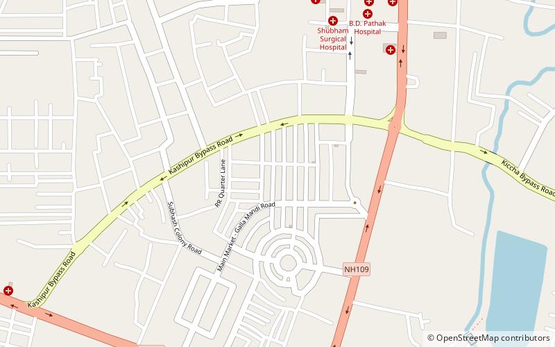 Rudrapur location map