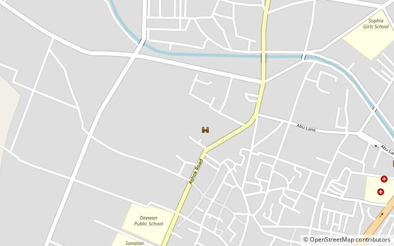 Mustafa Castle location map