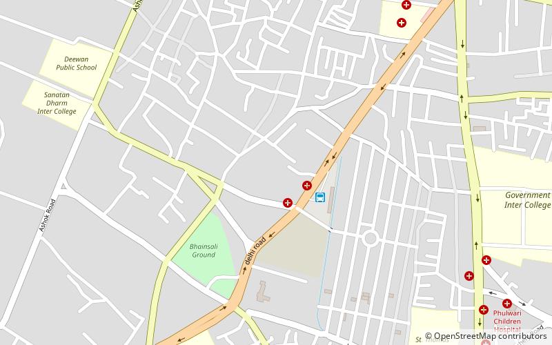 meerut location map
