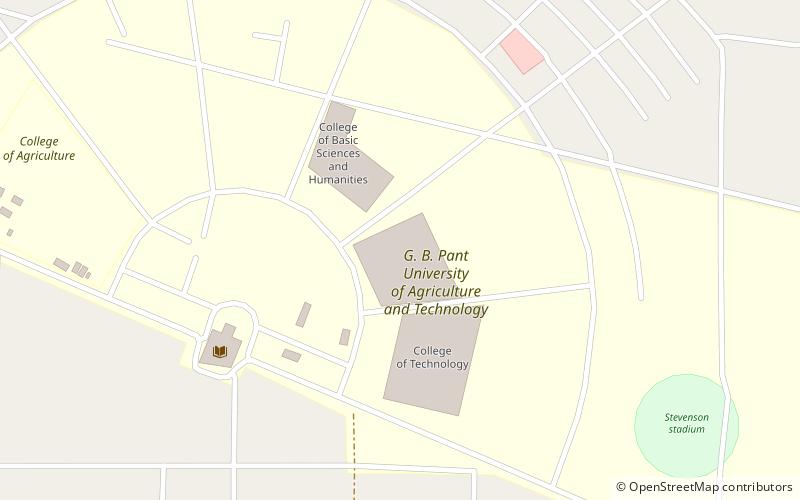 College of Agriculture location map