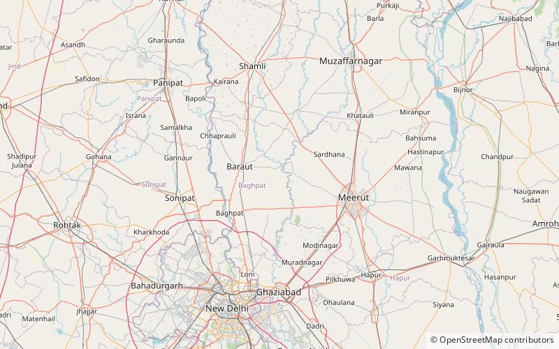 National Gandhi Museum location map
