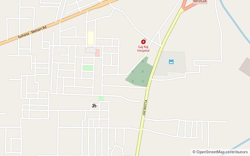 Gohana location map
