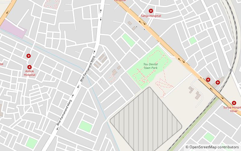 Police Line Area location map