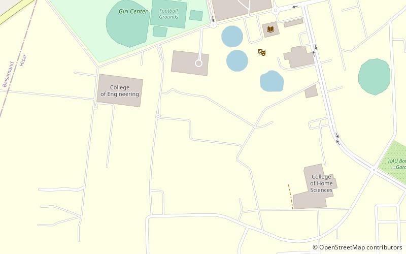Chaudhary Charan Singh Haryana Agricultural University location map