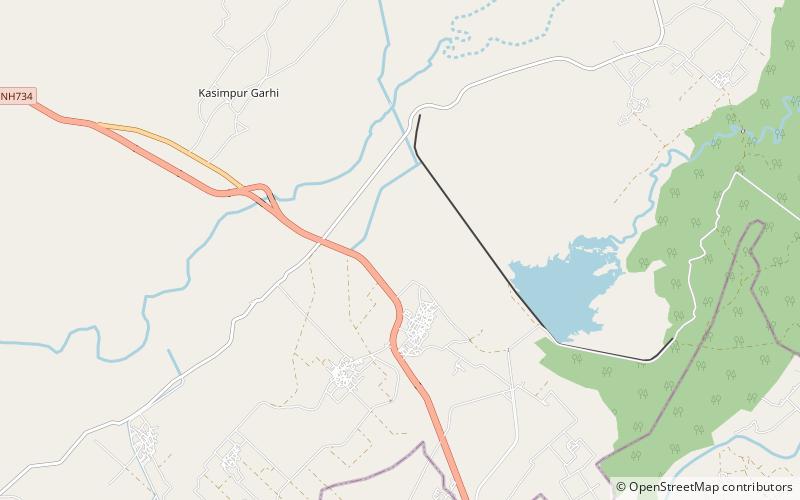 Rehar location map