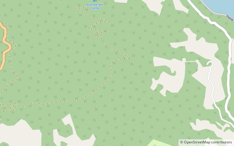 tiffin top nainital location map