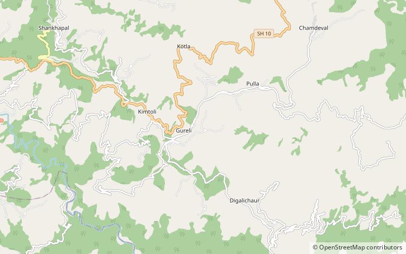 Khaptad Lake location map