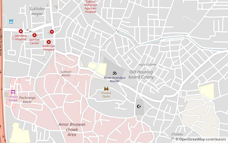shree anandpur mandir panipat location map