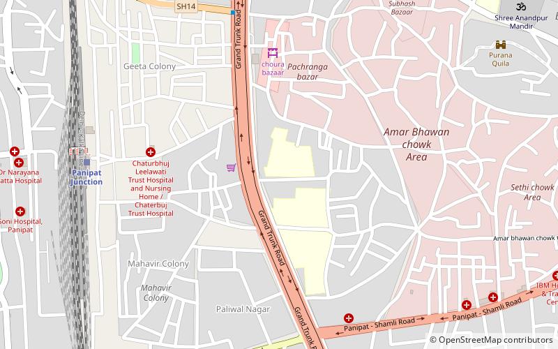 Samrat Hem Chandra Vikramaditya location map